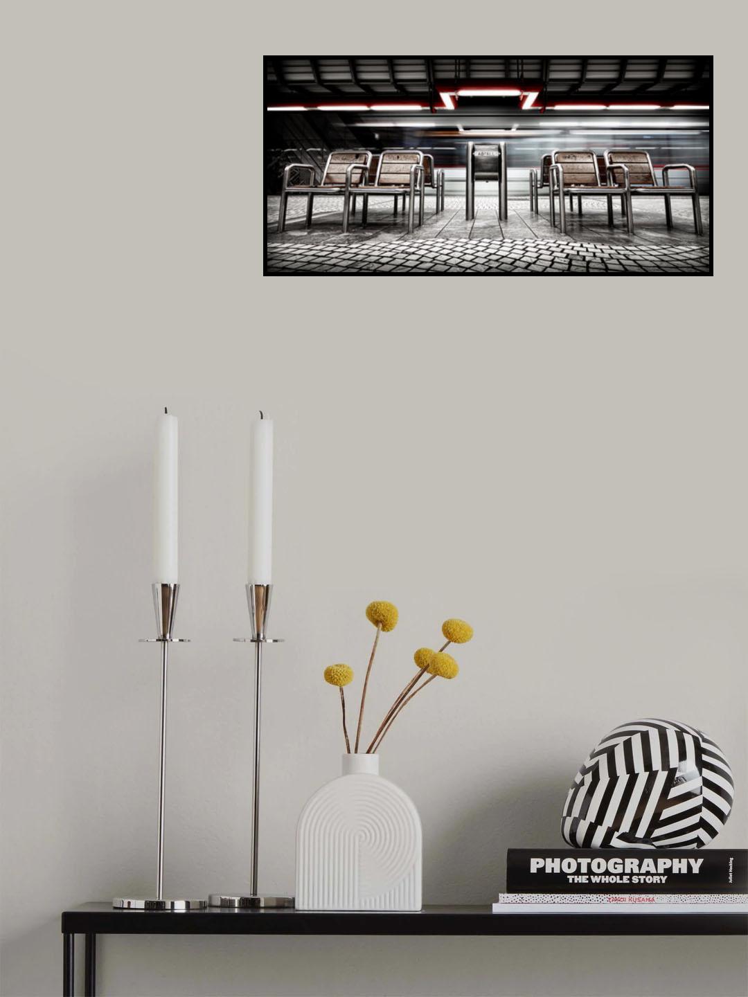 ... waiting zone Poster och Canvastavla