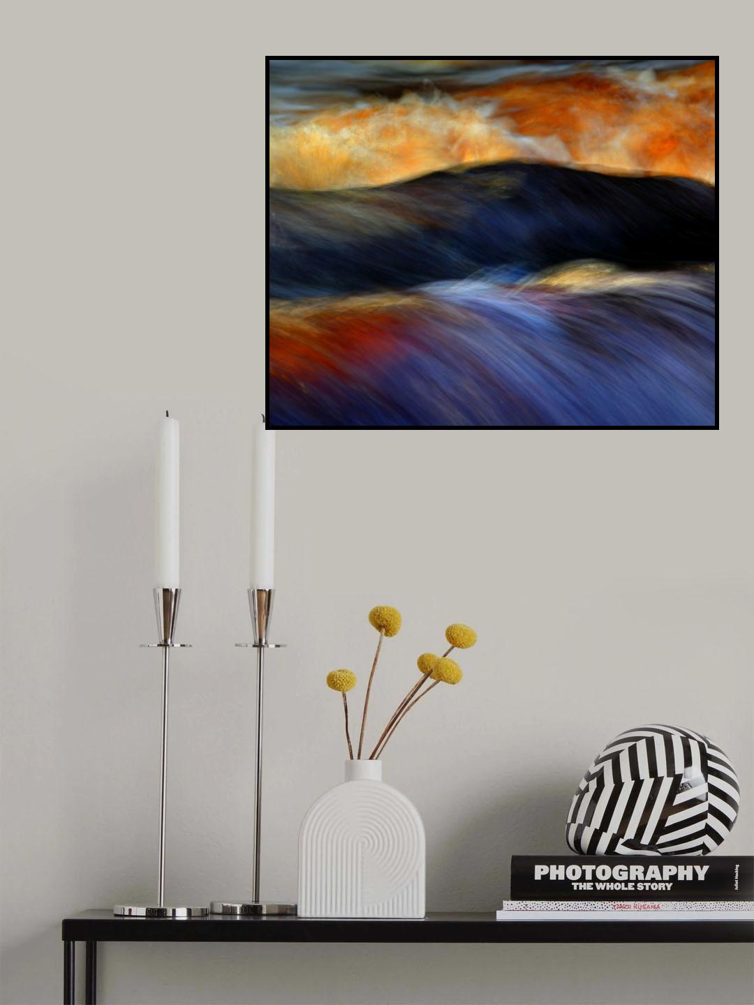 Vågkammar. Poster och Canvastavla