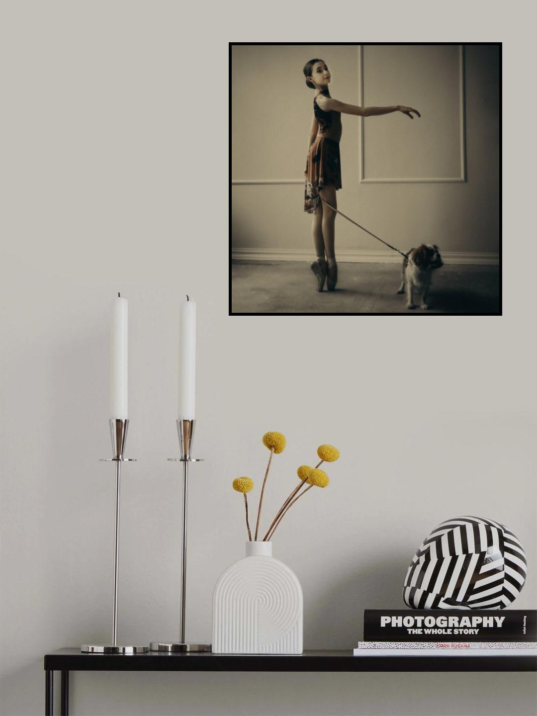 The solitude of the artist Poster och Canvastavla