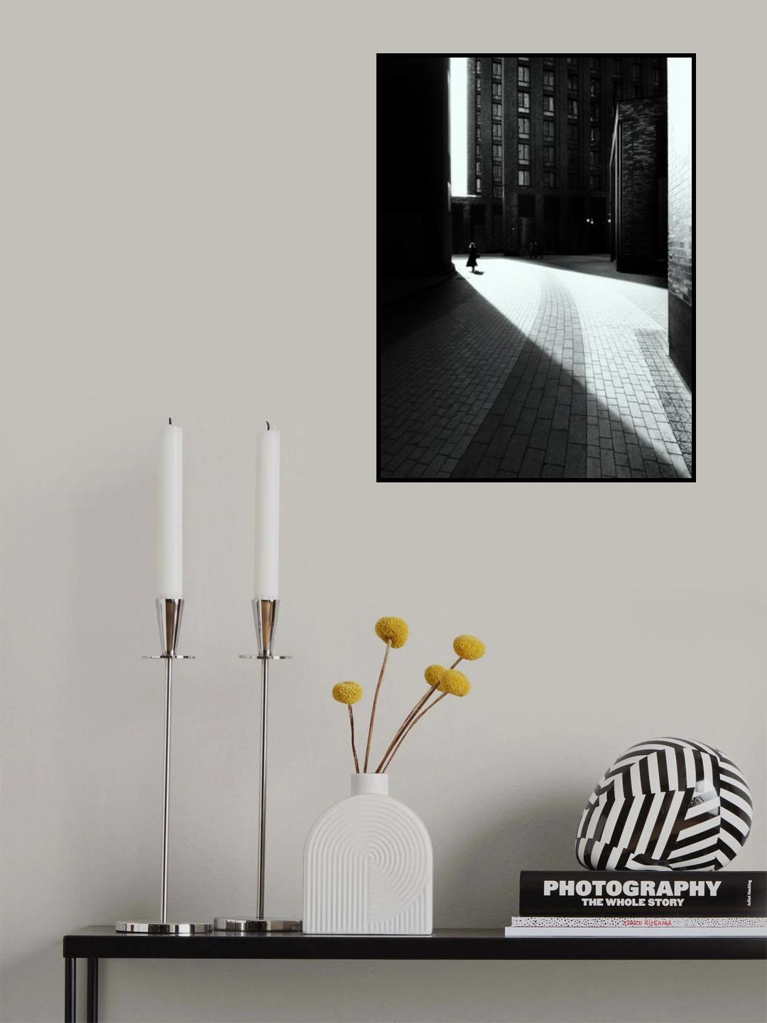 Light inside the shadow. Poster och Canvastavla