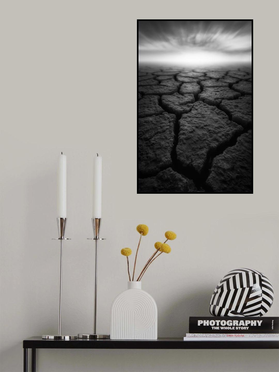 The light on the earth Poster och Canvastavla