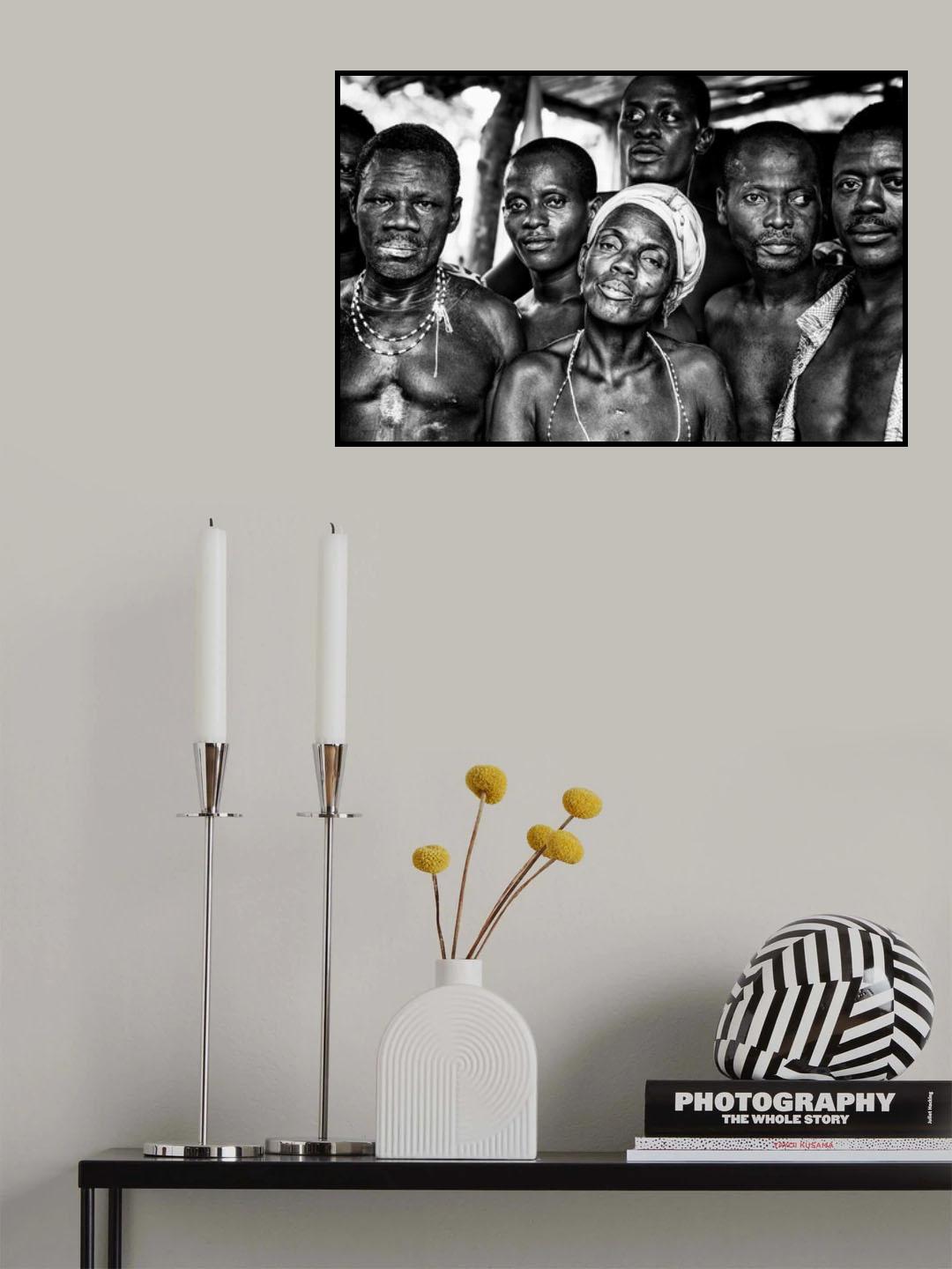 Voodoo Session Team - Benin Poster och Canvastavla