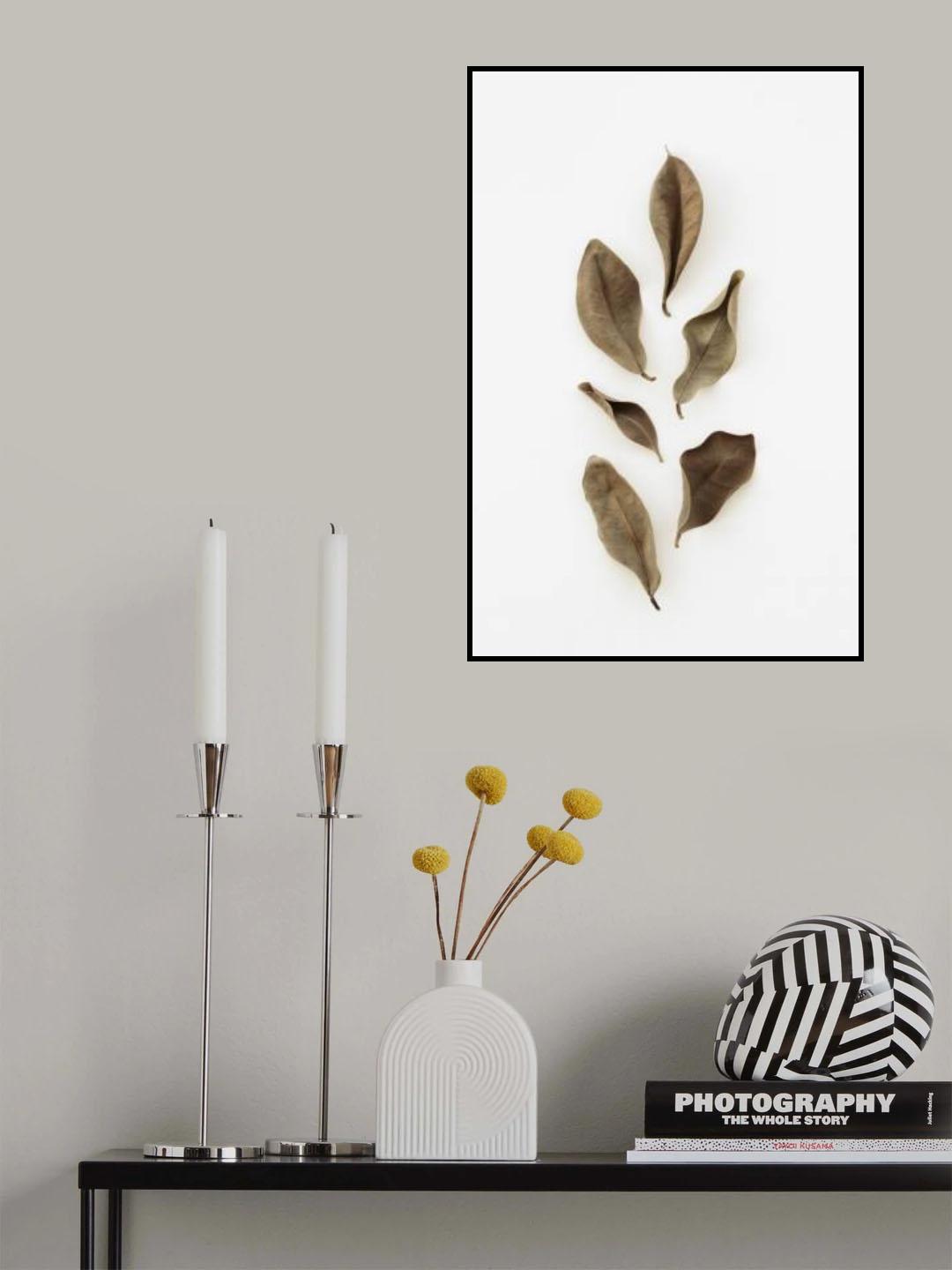 Dried Leaves_2 Poster och Canvastavla