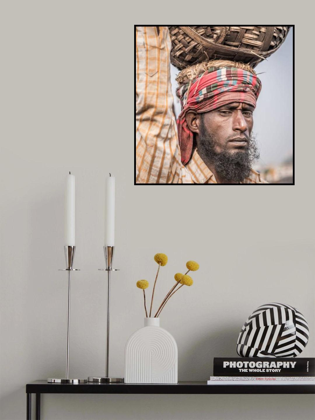 Portrait of carrier 3 Poster och Canvastavla