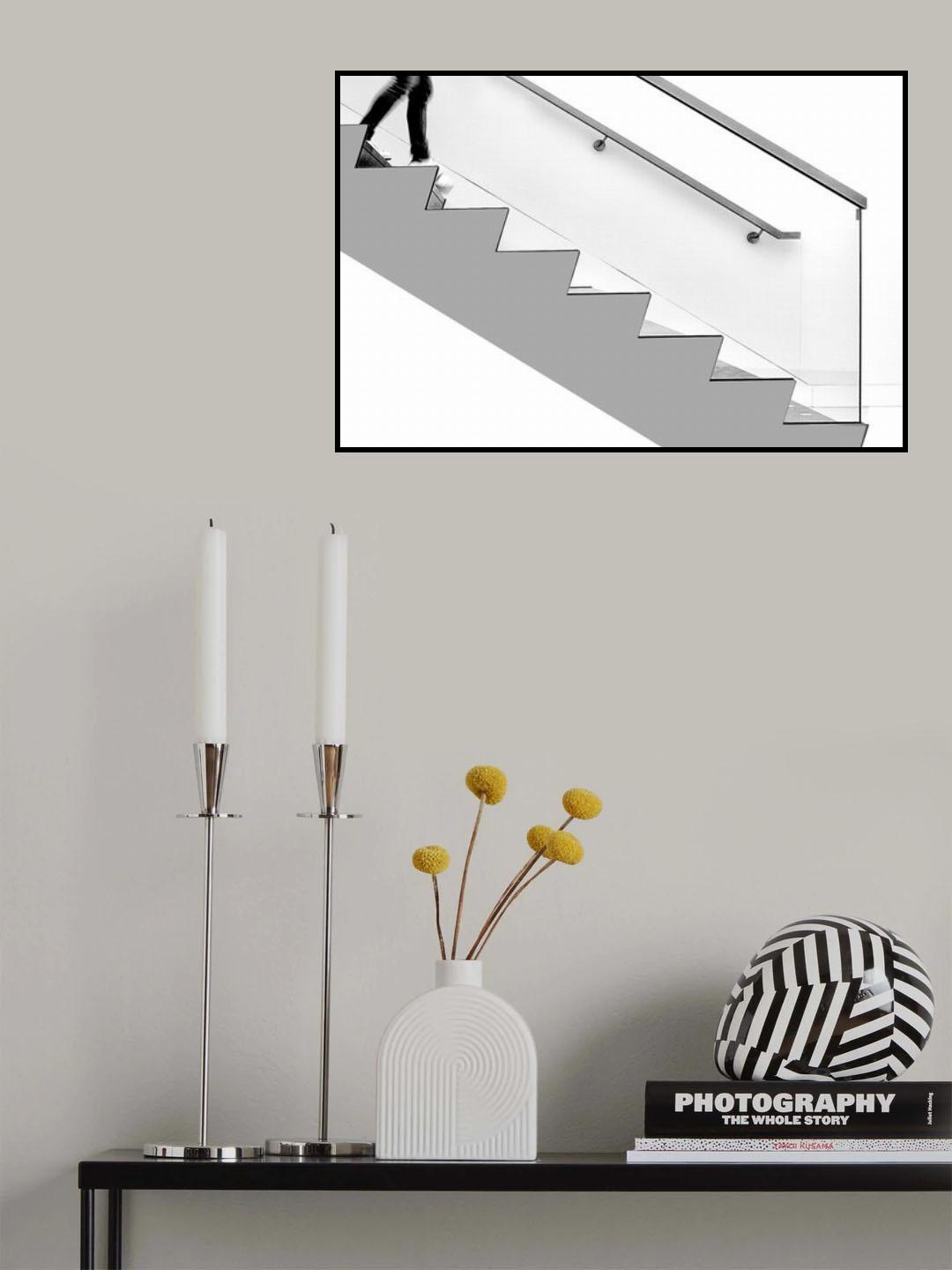 Going downstairs Poster och Canvastavla