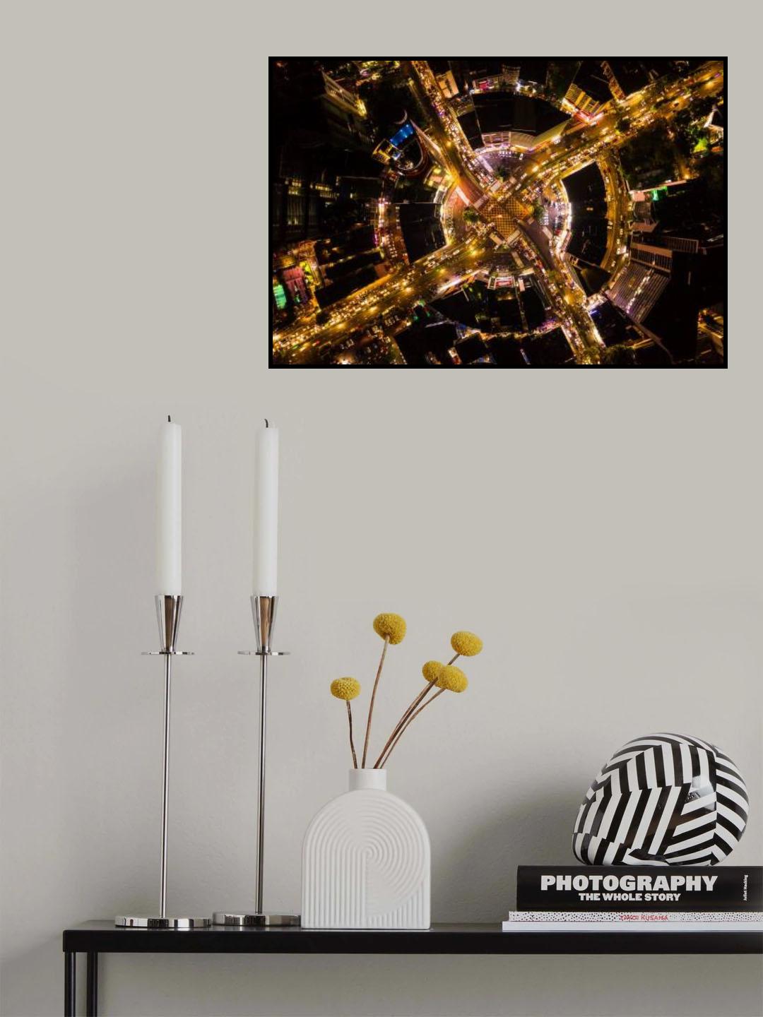 City circle Poster och Canvastavla