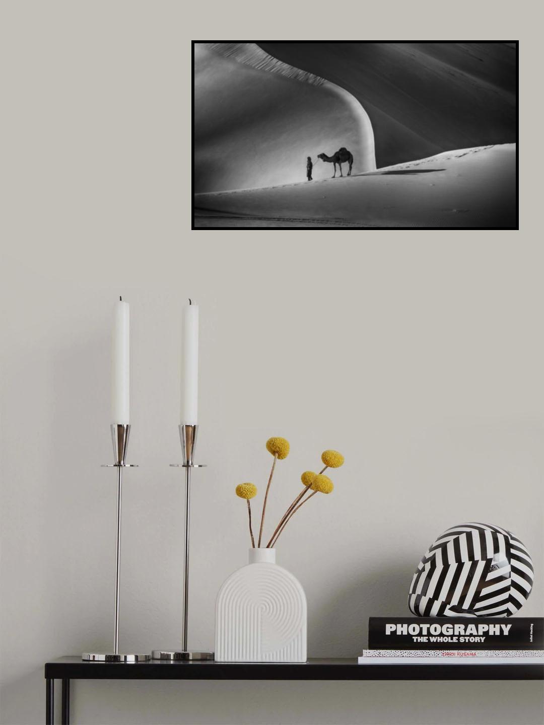 In the Desert Poster och Canvastavla