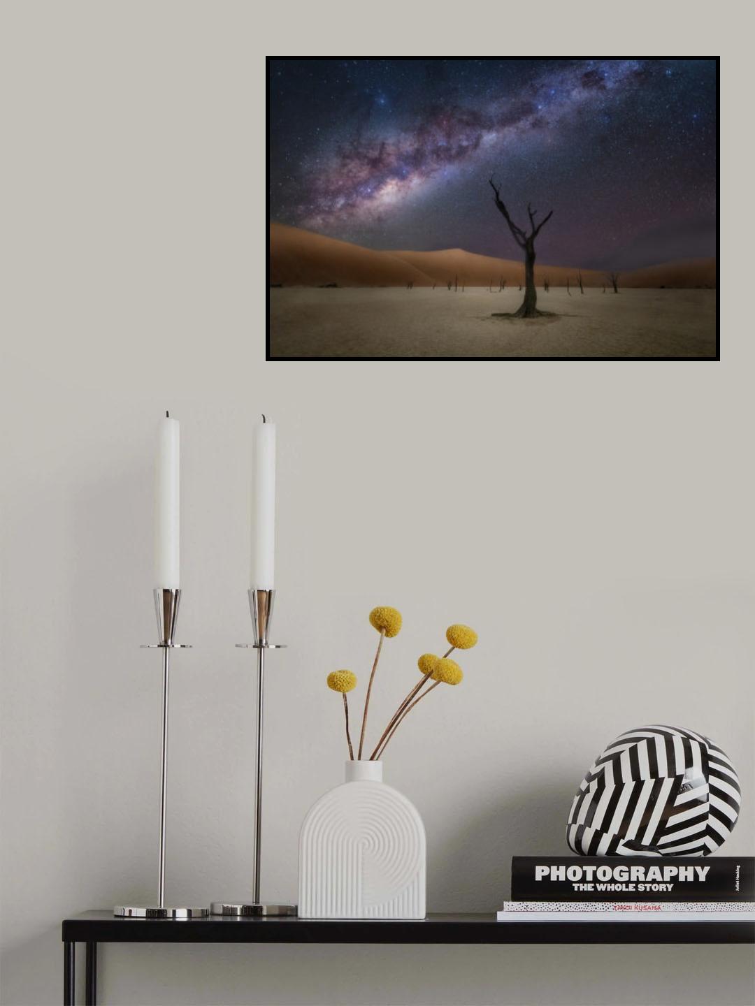The Milkyway at Deadlvei Poster och Canvastavla