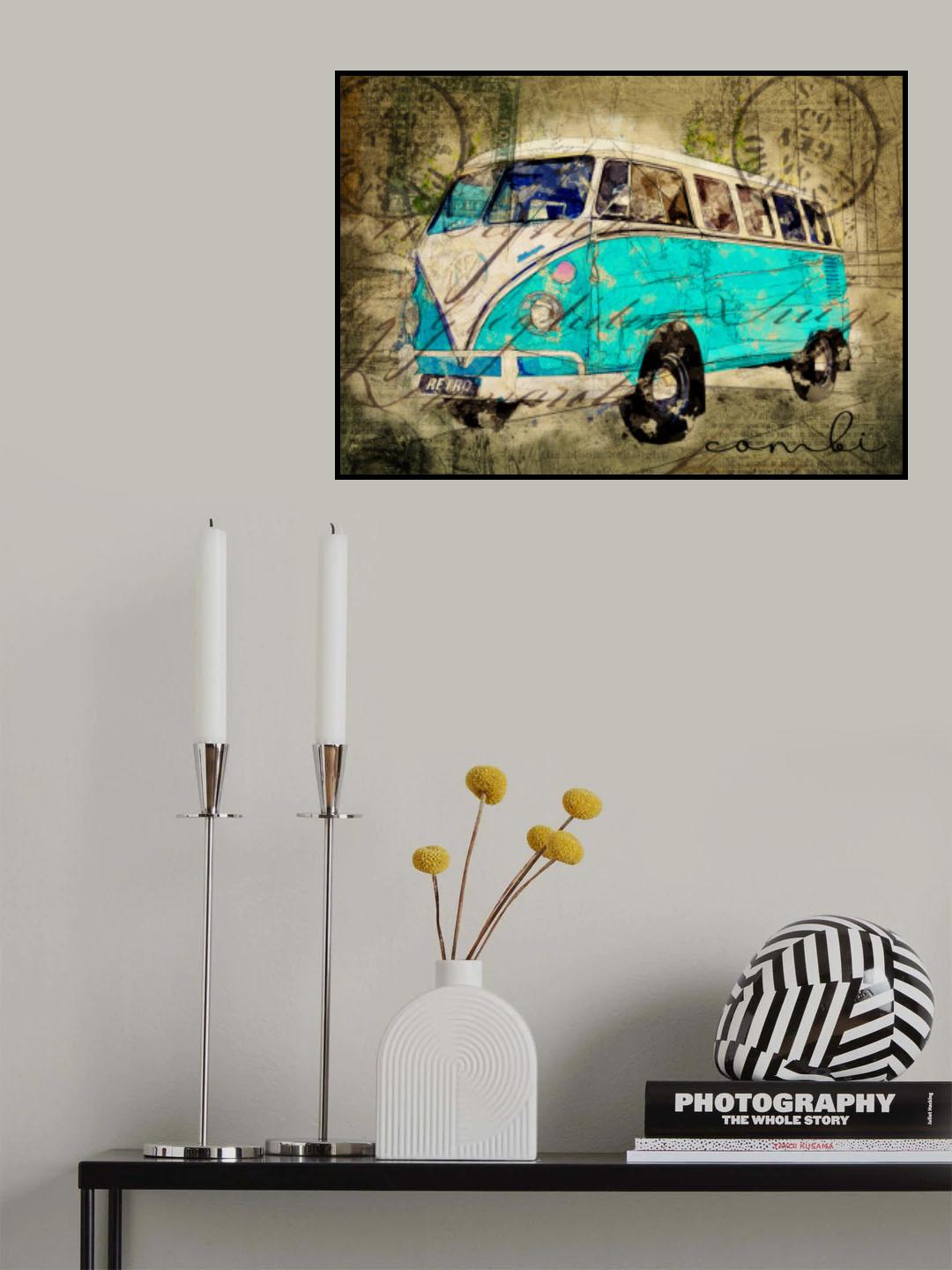 vw combi tosca Poster och Canvastavla