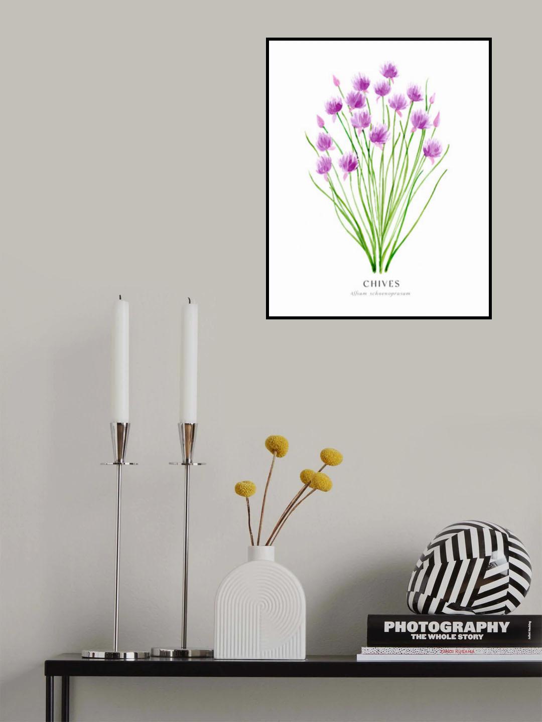 Chives I Poster och Canvastavla