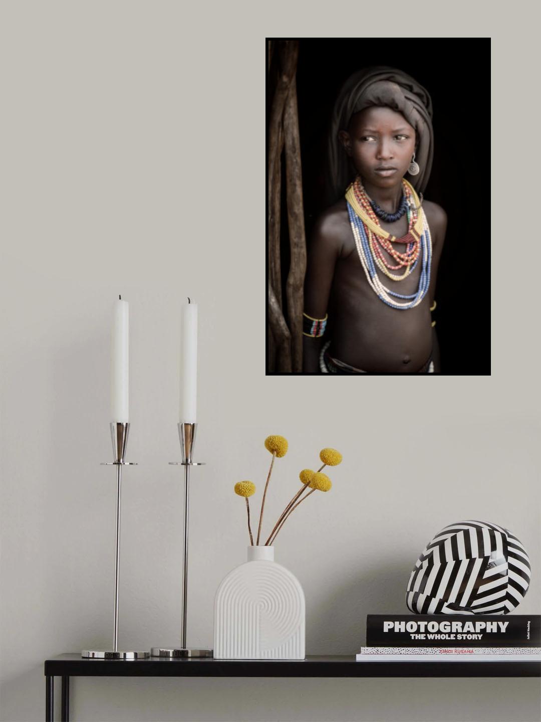 Young girl of the Arbore Poster och Canvastavla