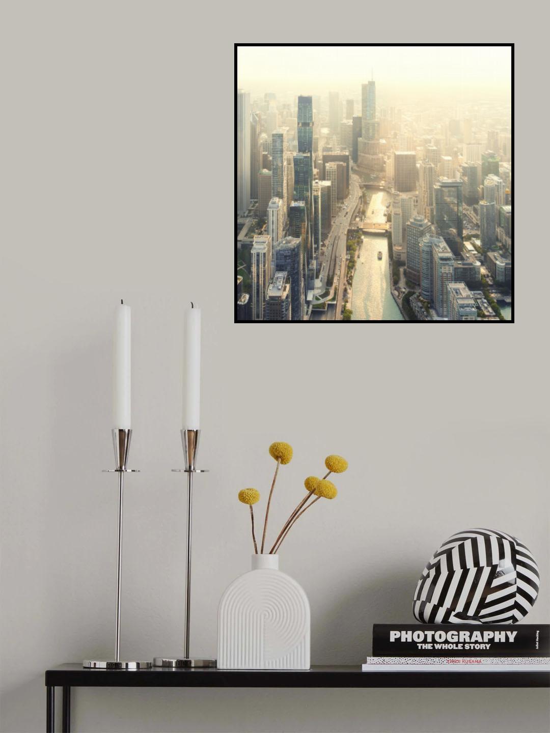 Light through mist Poster och Canvastavla