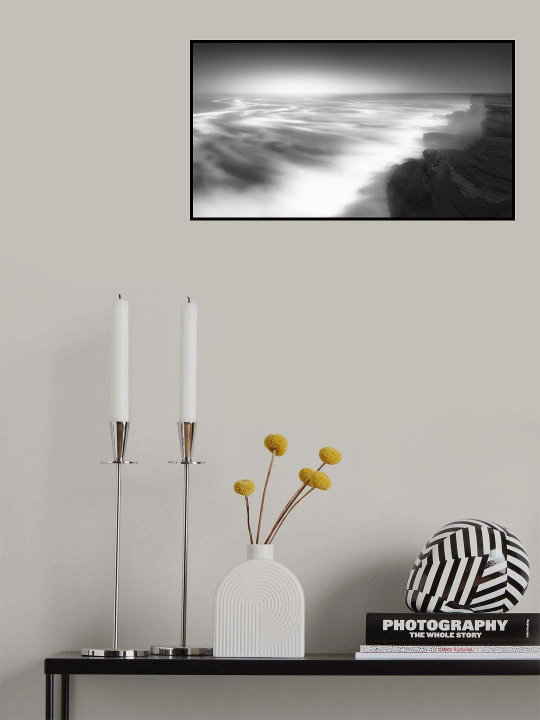 Winter Dusk Poster och Canvastavla