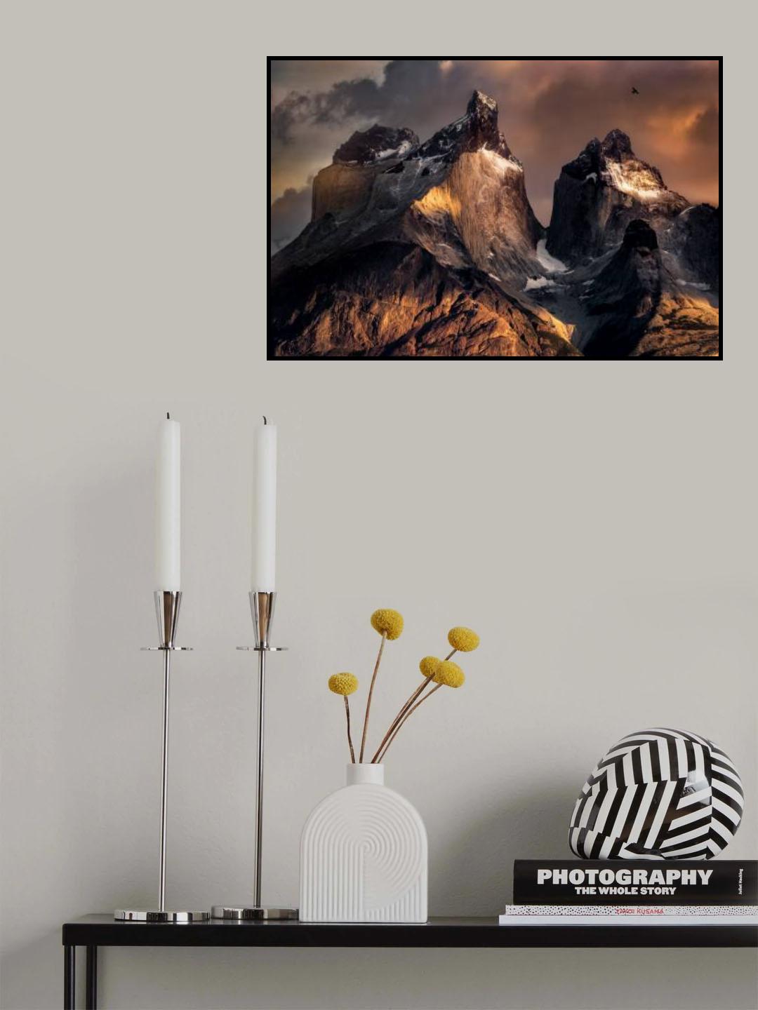 The Horns at sunrise Poster och Canvastavla