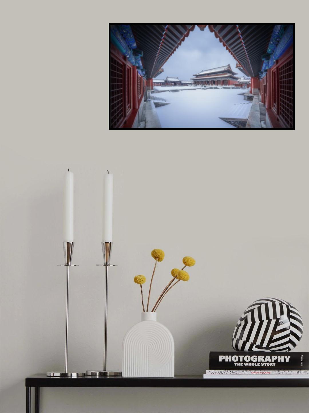 Cining palace in the frame Poster och Canvastavla