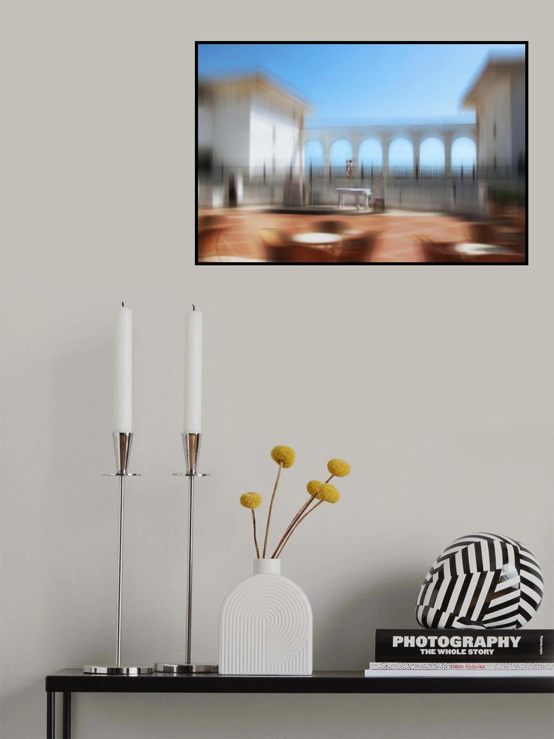 Seaside cafe Poster och Canvastavla