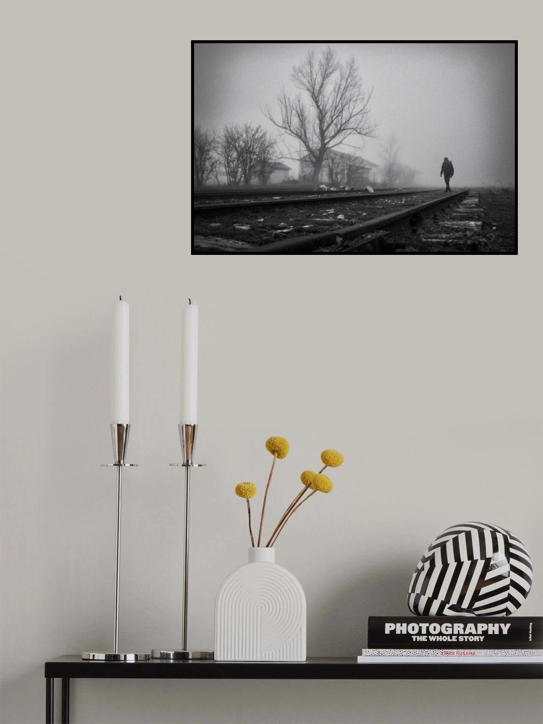 A forgotten station Poster och Canvastavla