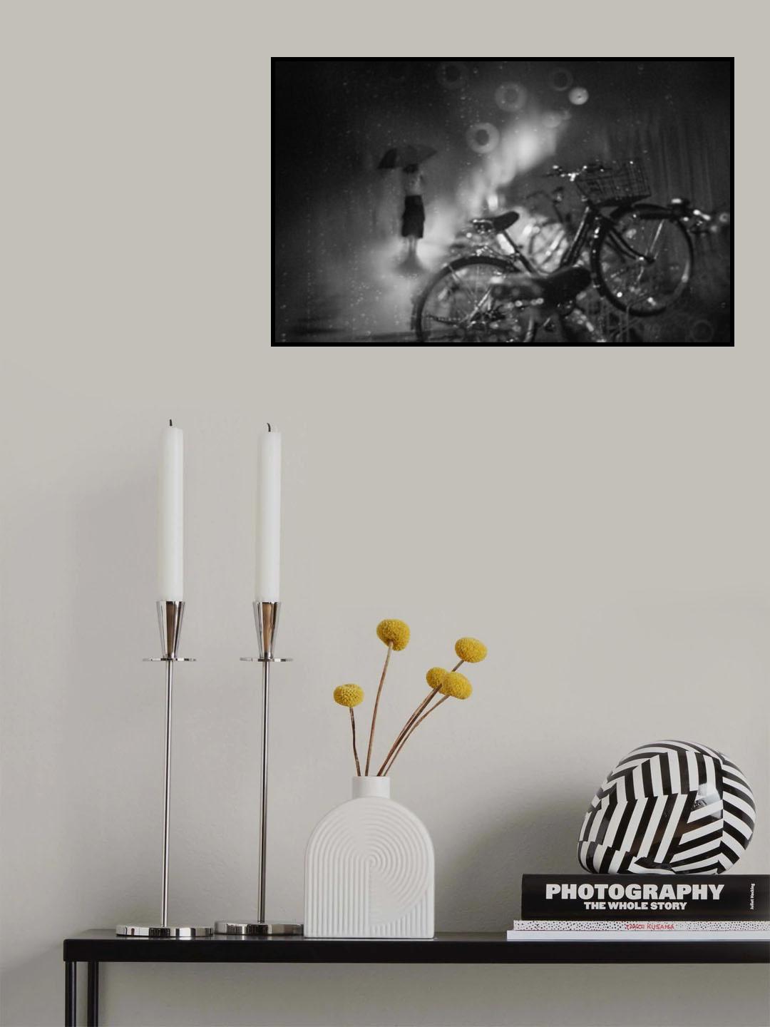 Rainy night... Poster och Canvastavla