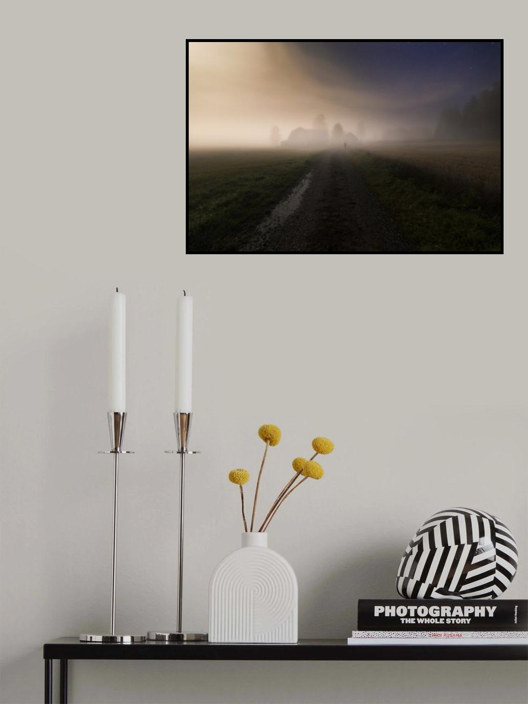 Lay of the autumn. Poster och Canvastavla