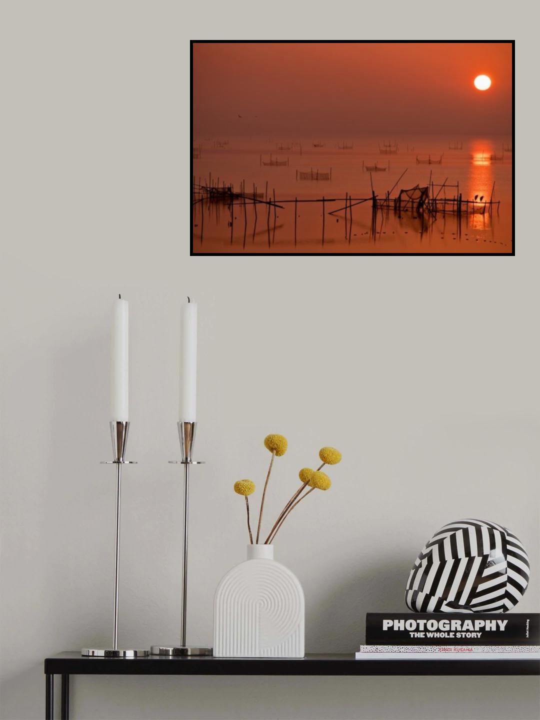 Inba marsh Poster och Canvastavla