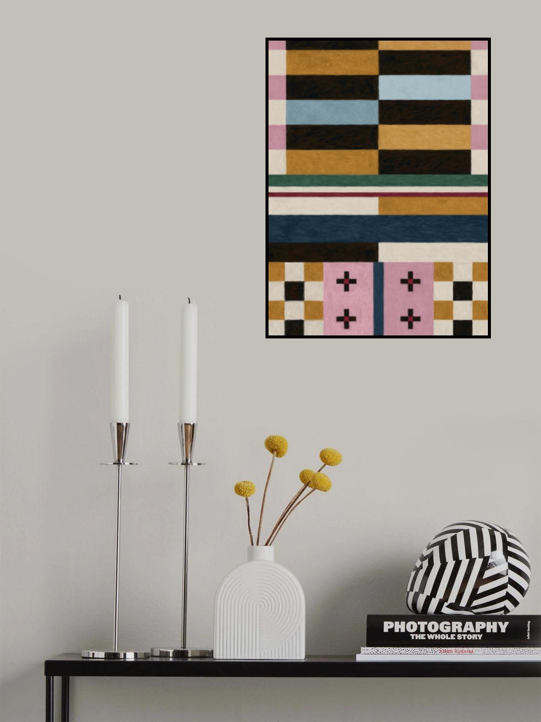 Abstract composition 23 Poster och Canvastavla