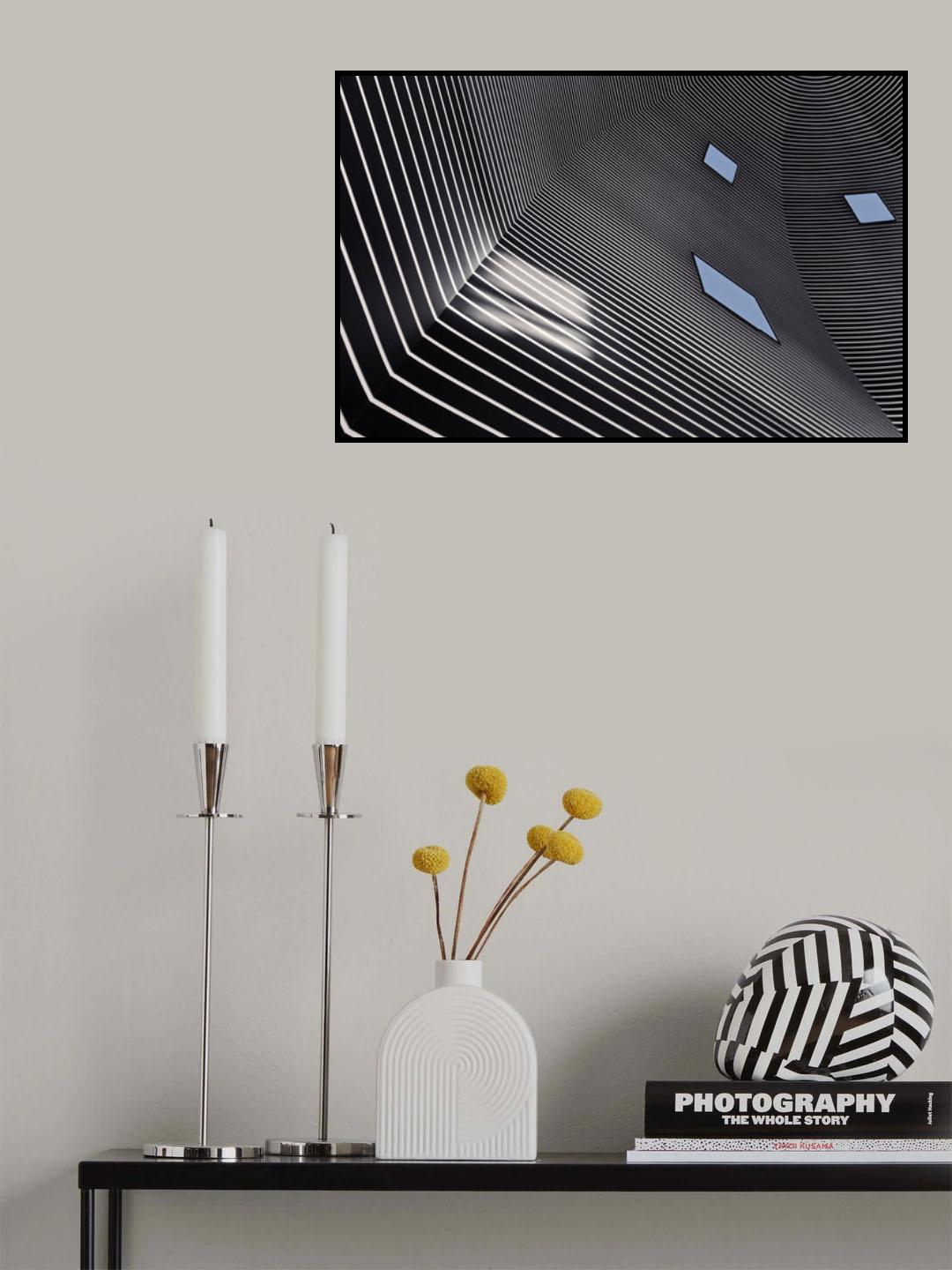 Bonnefanten lines Poster och Canvastavla
