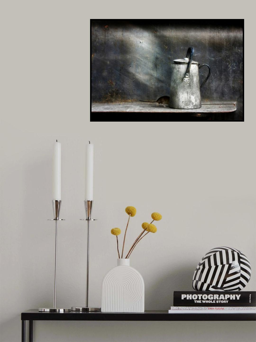 Fear of the Portrait Poster och Canvastavla