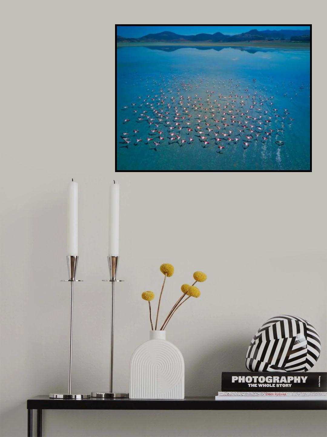 Yarışlı lake Poster och Canvastavla