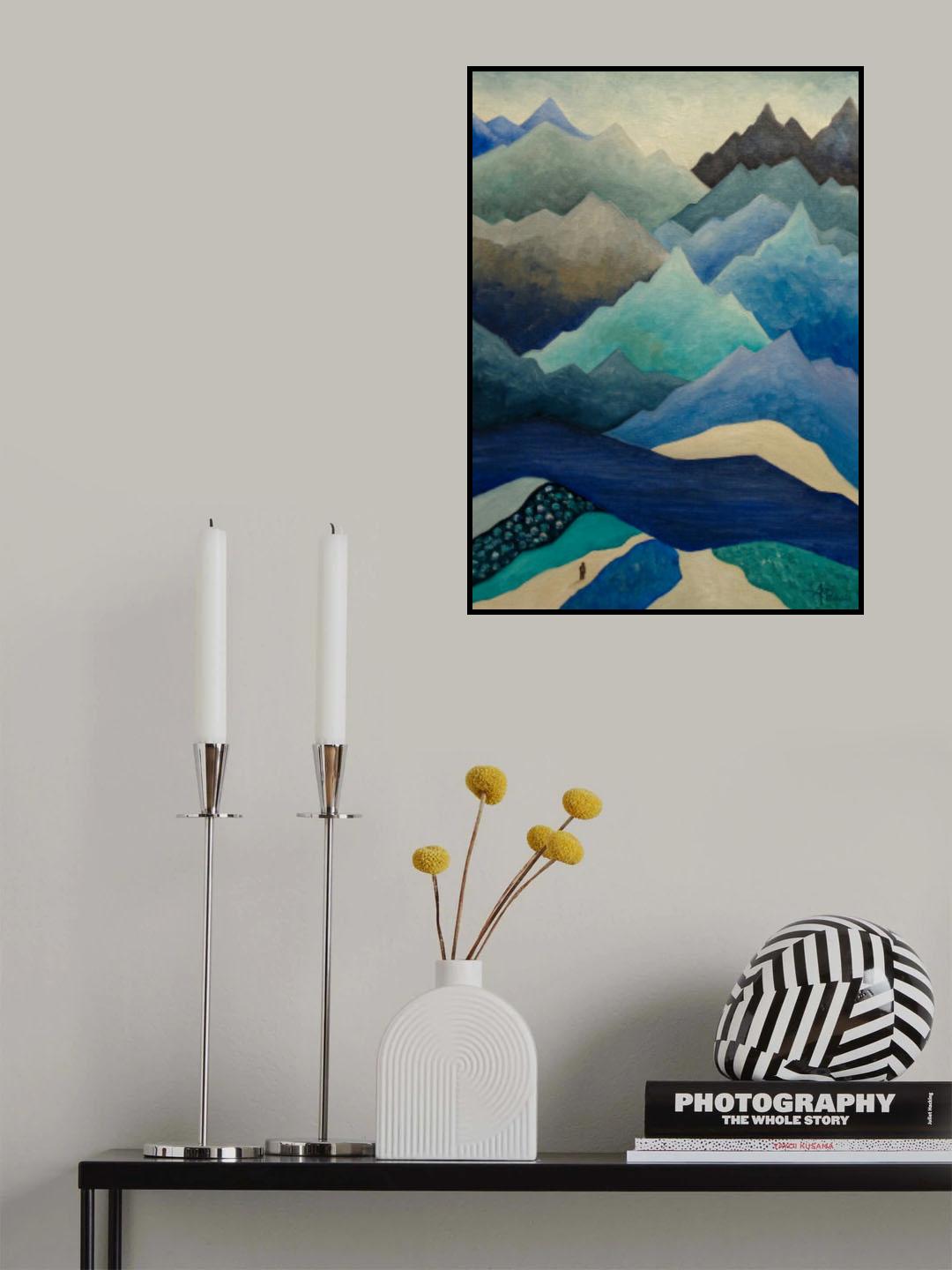 Out of the Blue Poster och Canvastavla