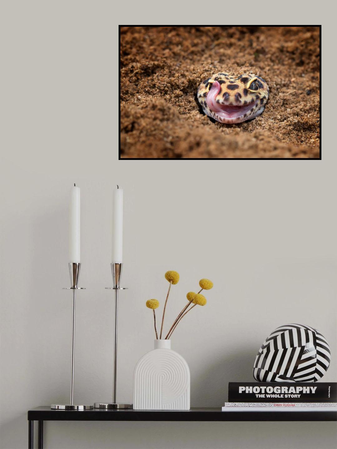 The Face Poster och Canvastavla