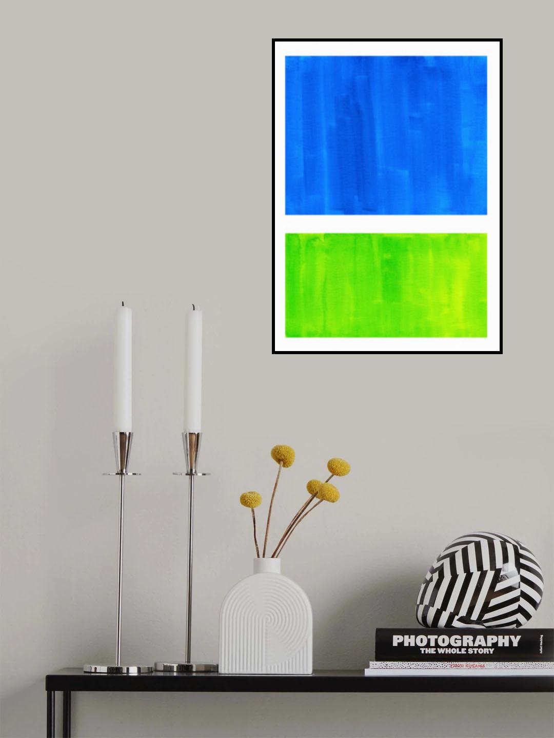 Colourfield 38 Poster och Canvastavla