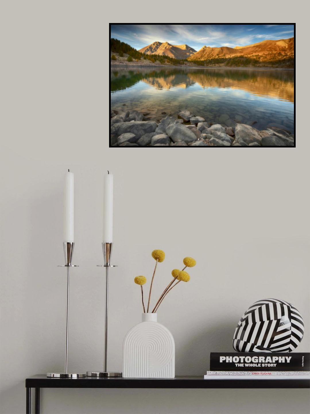 Lac Allos Poster och Canvastavla