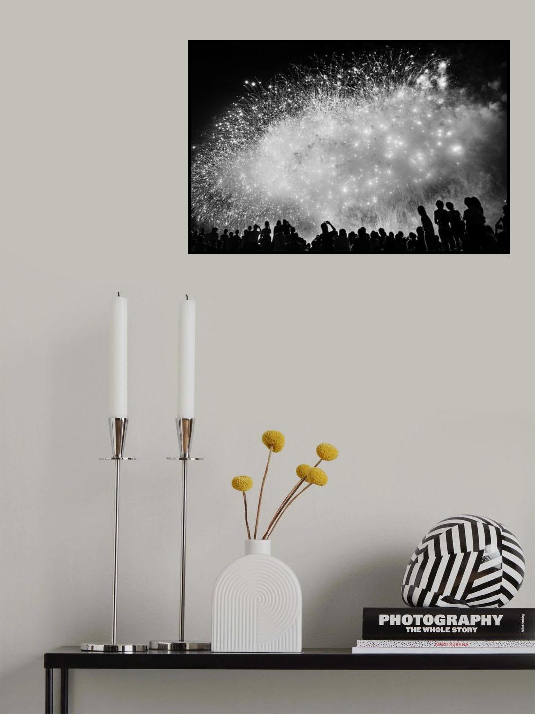 fireworks Poster och Canvastavla