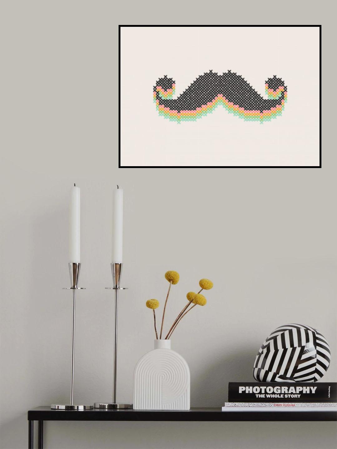 Mustitch Print Poster och Canvastavla