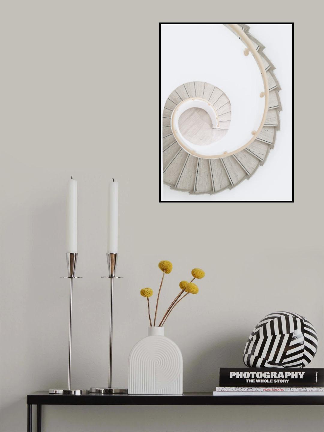 Swirl Poster och Canvastavla