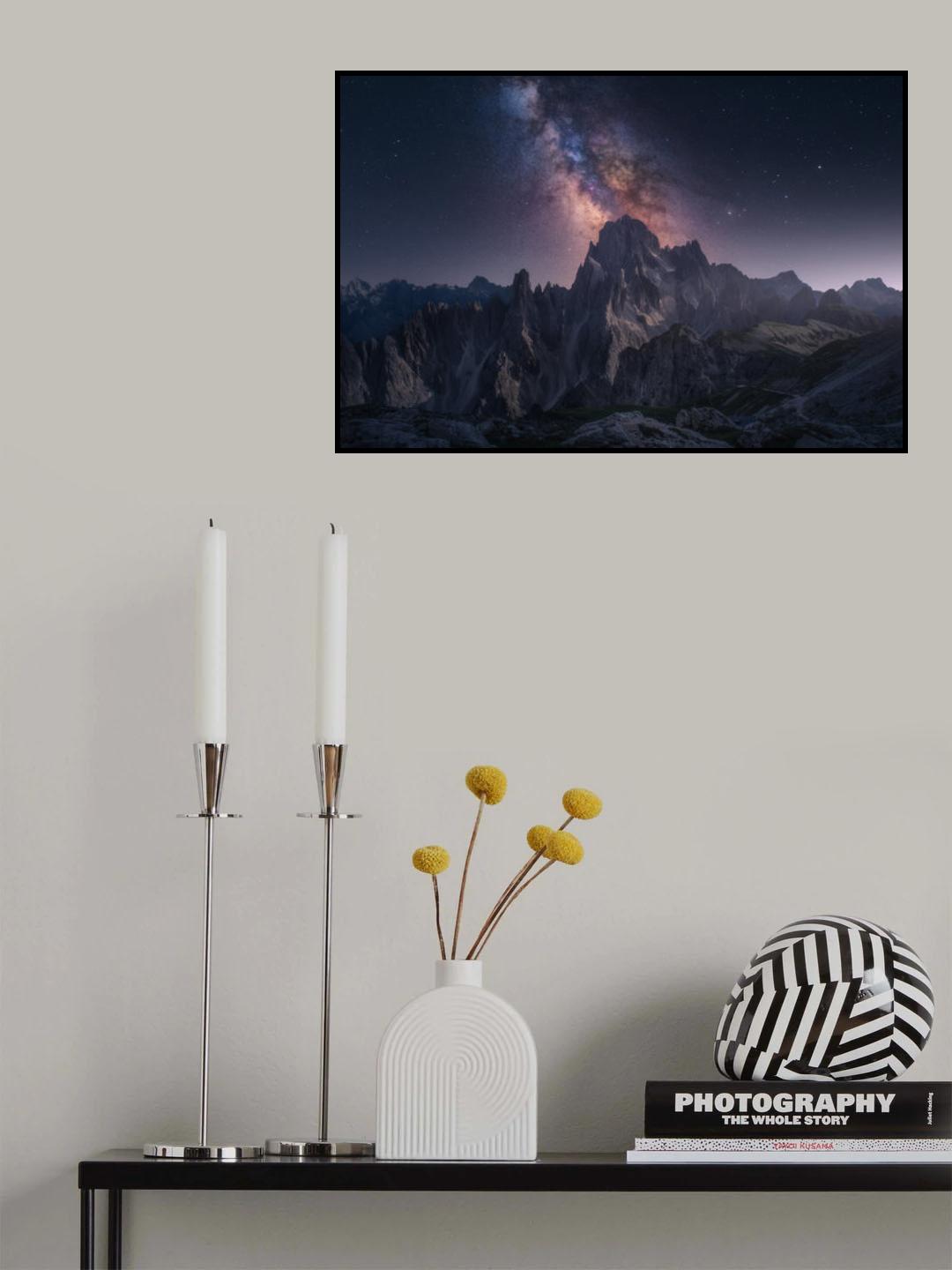 Art of Night Poster och Canvastavla