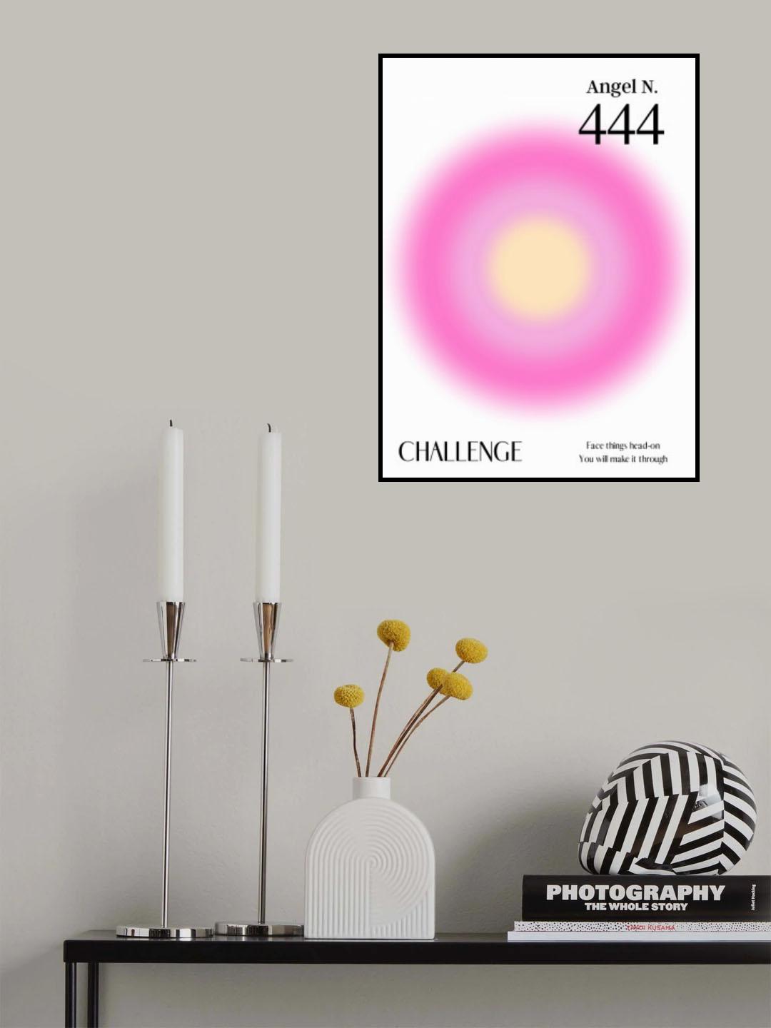 Angel Number 444 Poster och Canvastavla