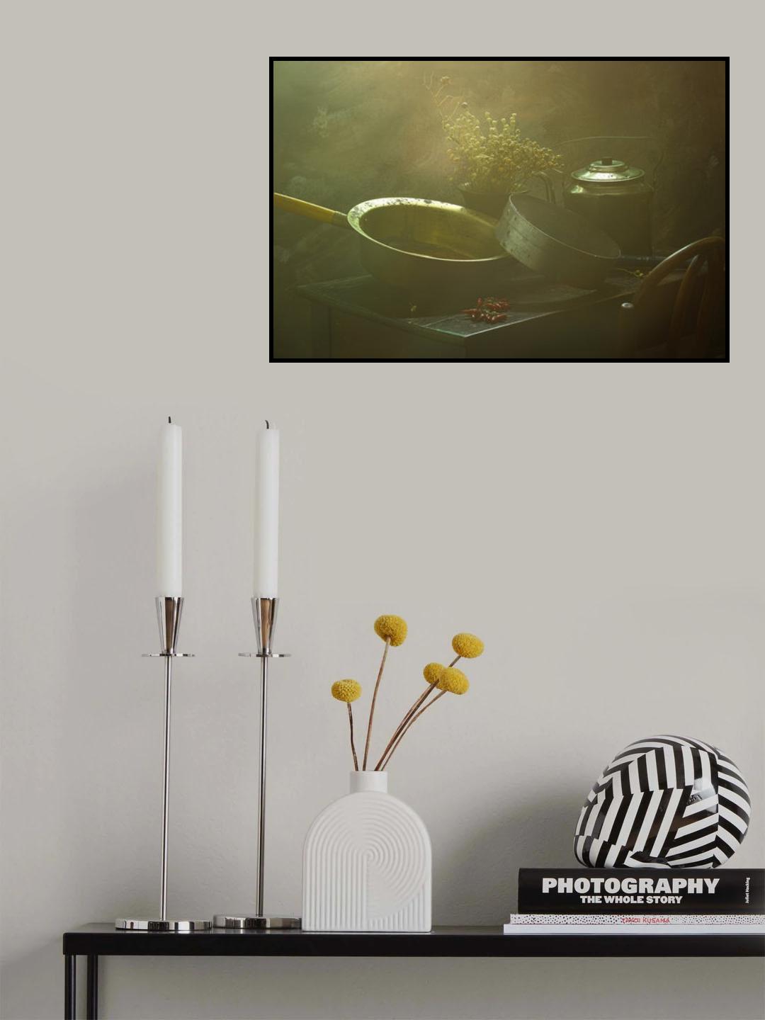 StillLife with Pumpkin Poster och Canvastavla