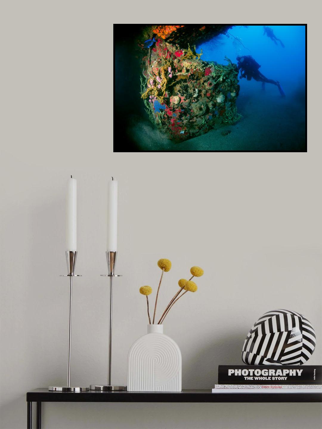Color Wreck Poster och Canvastavla