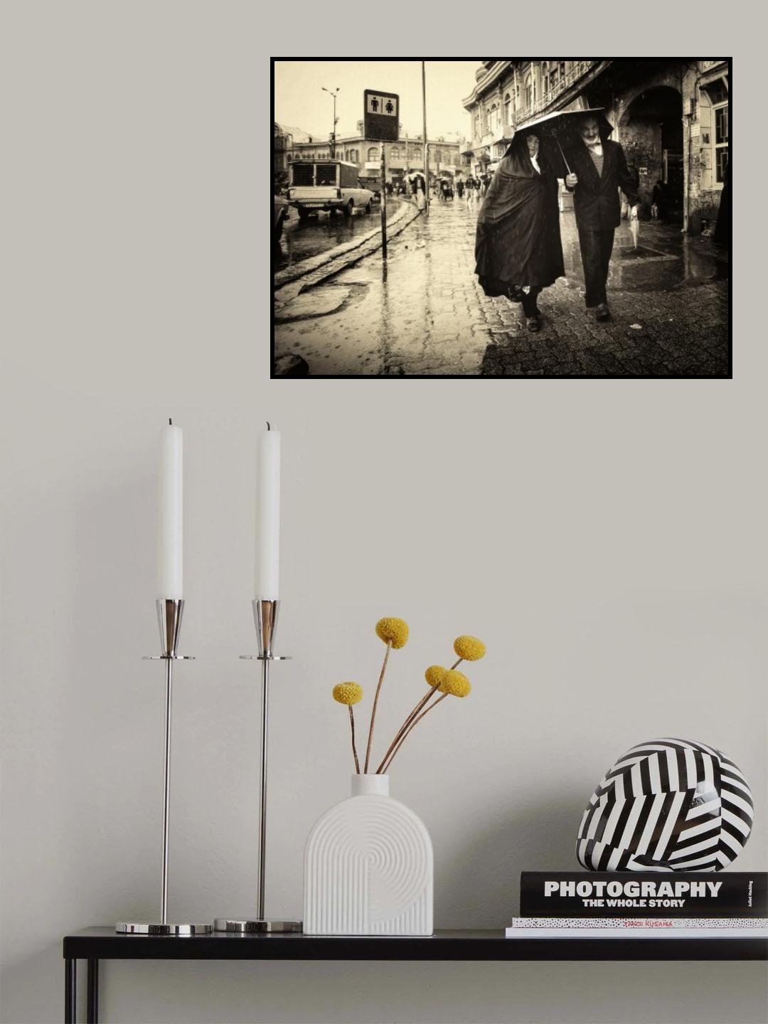 The rain and The love Poster och Canvastavla