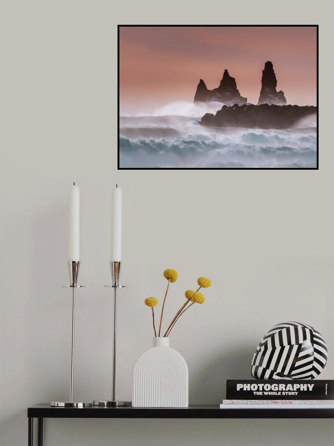 Roaring ocean Poster och Canvastavla