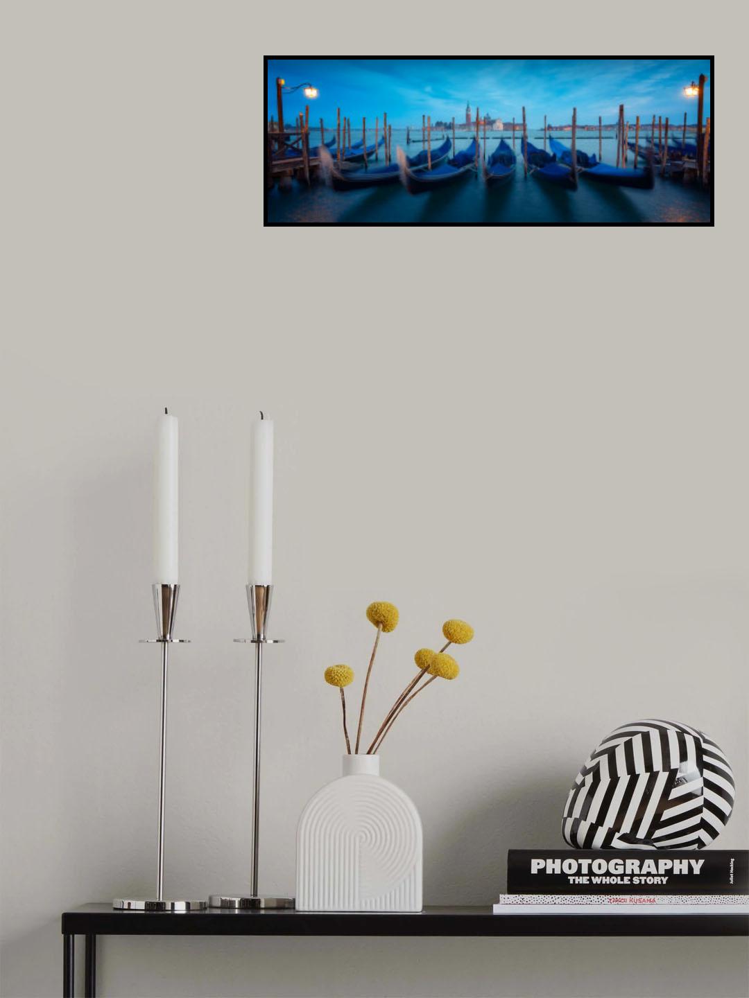 Venice Blue I Poster och Canvastavla