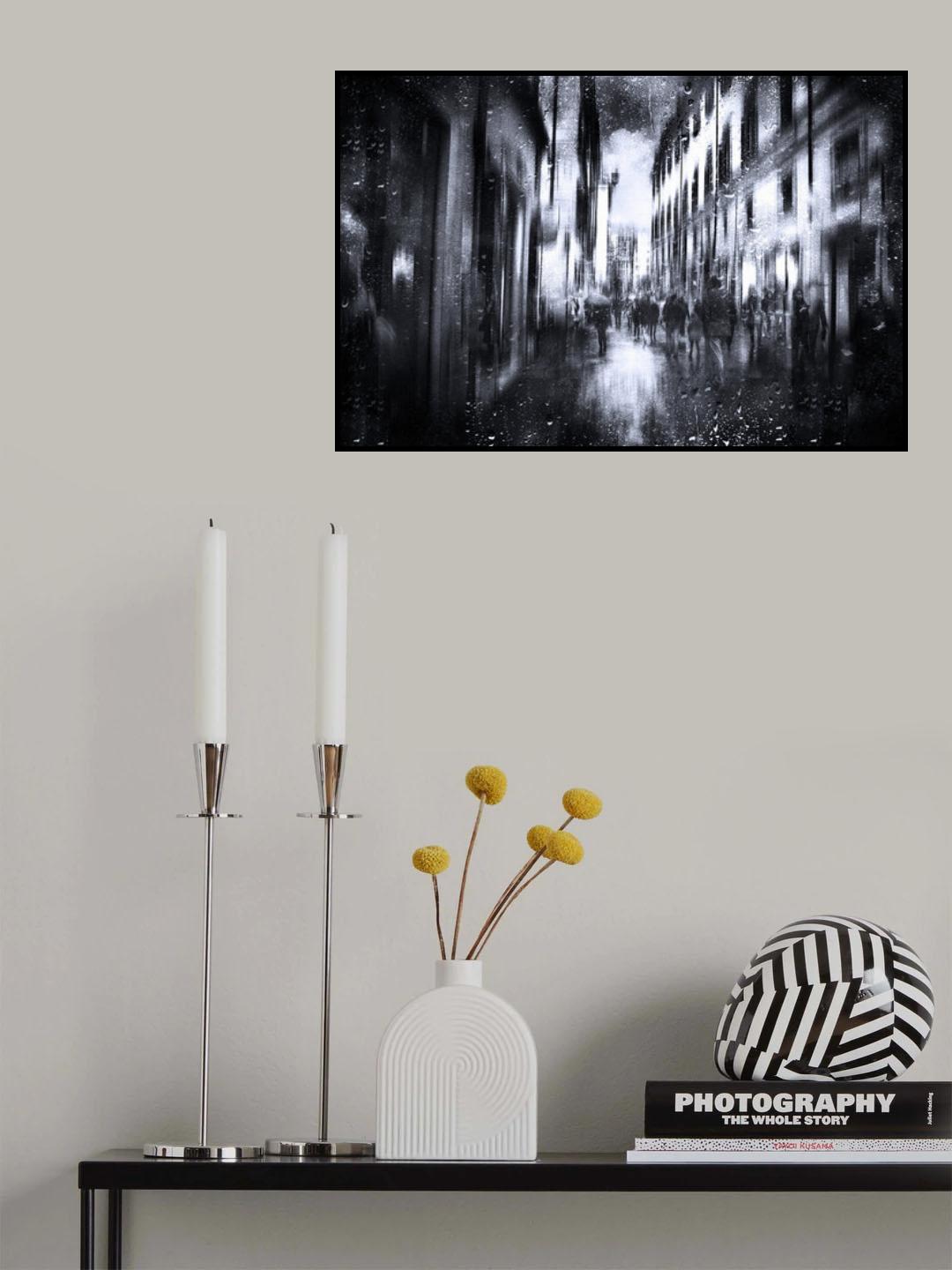 A rainy day Poster och Canvastavla