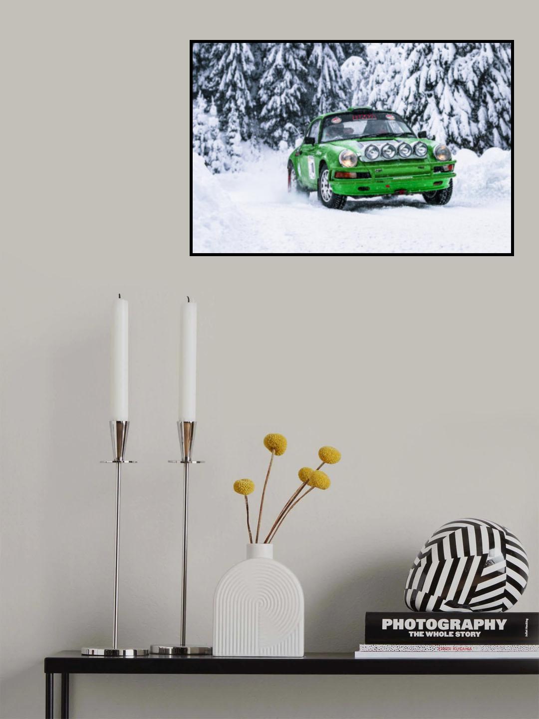 Porsche 911 Poster och Canvastavla
