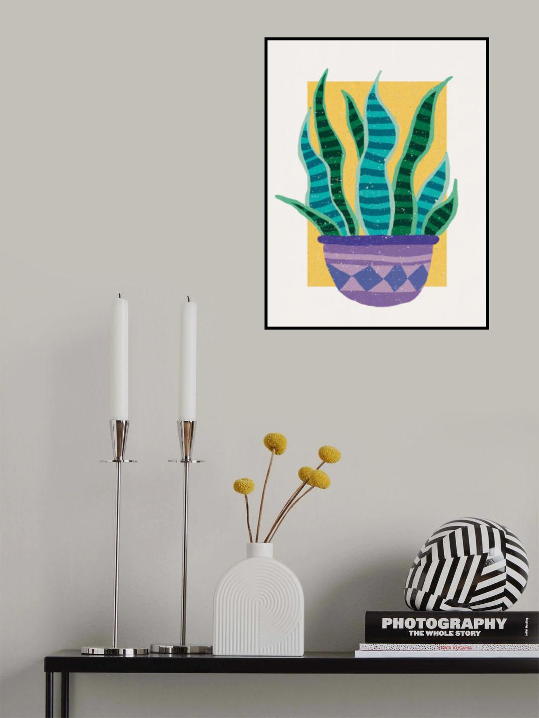 Plant in the Sun Poster och Canvastavla