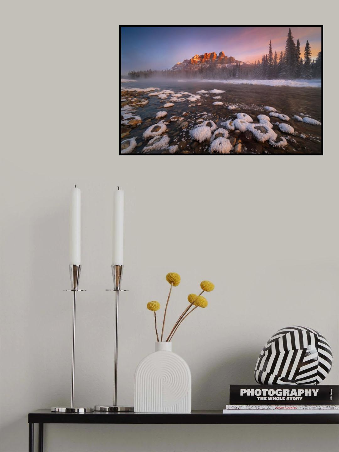 castle mountain Poster och Canvastavla