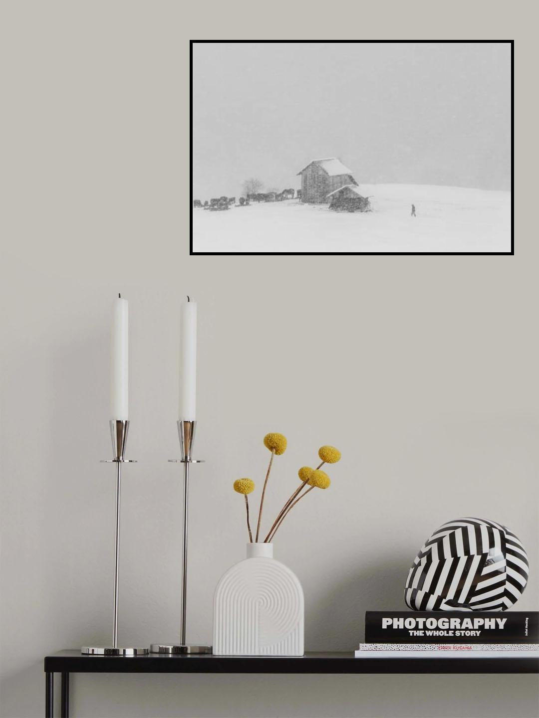 Winter Poster och Canvastavla
