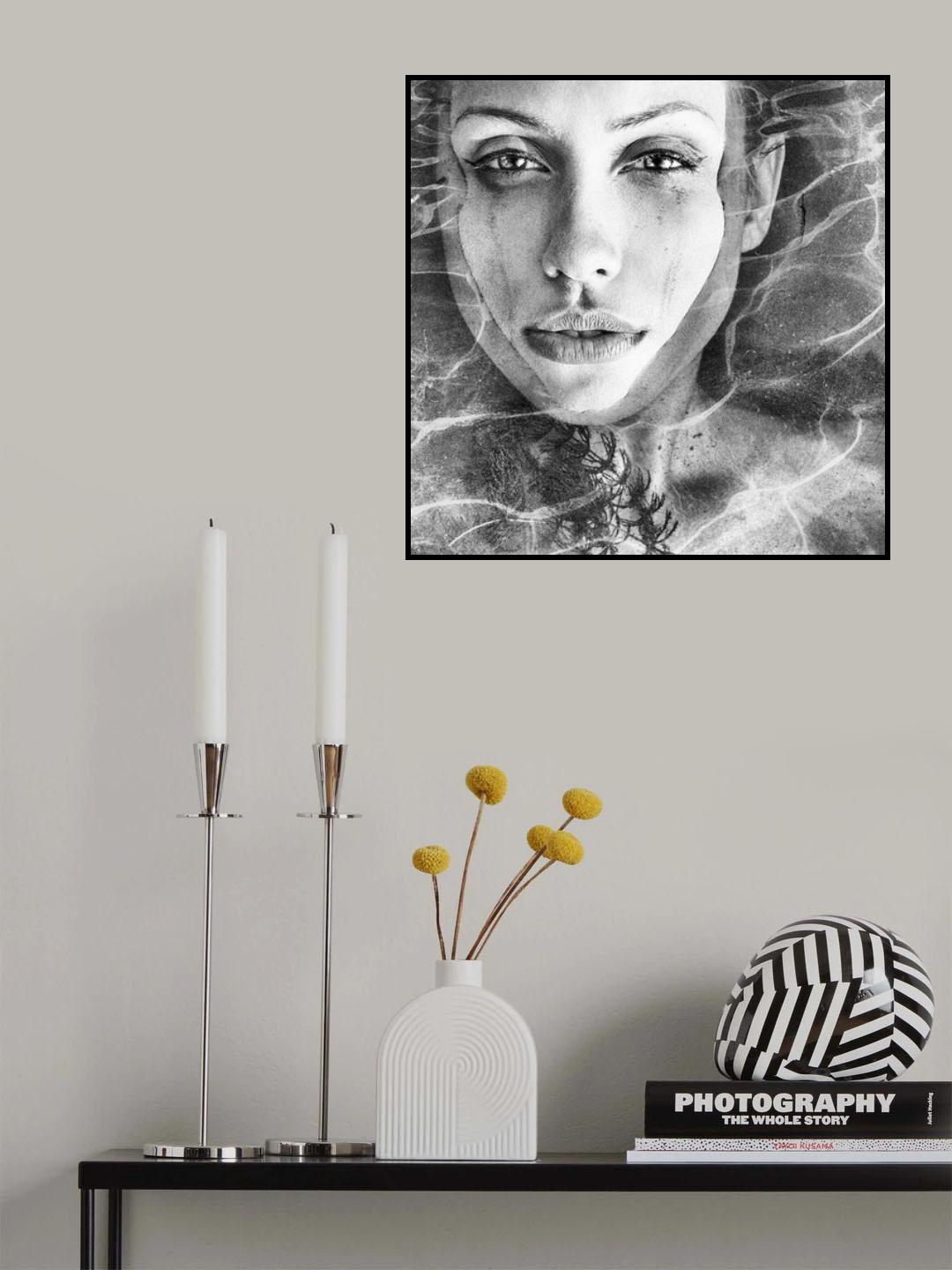 Water Nymph Poster och Canvastavla