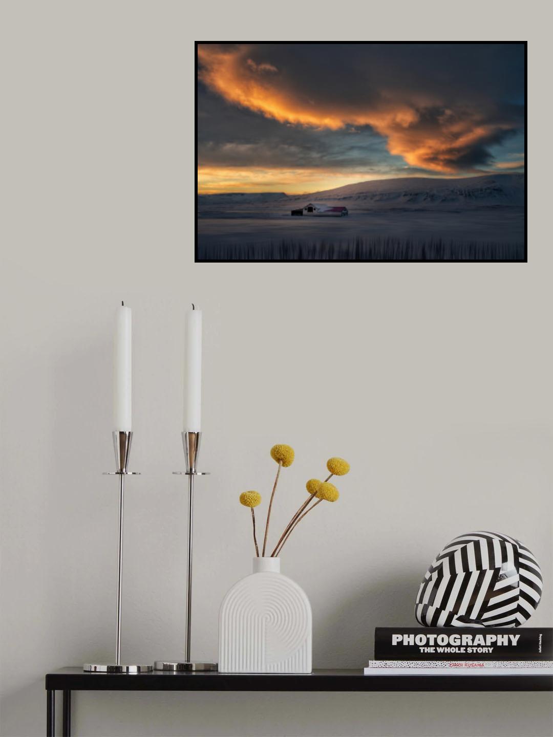 Sunset Serenity Poster och Canvastavla