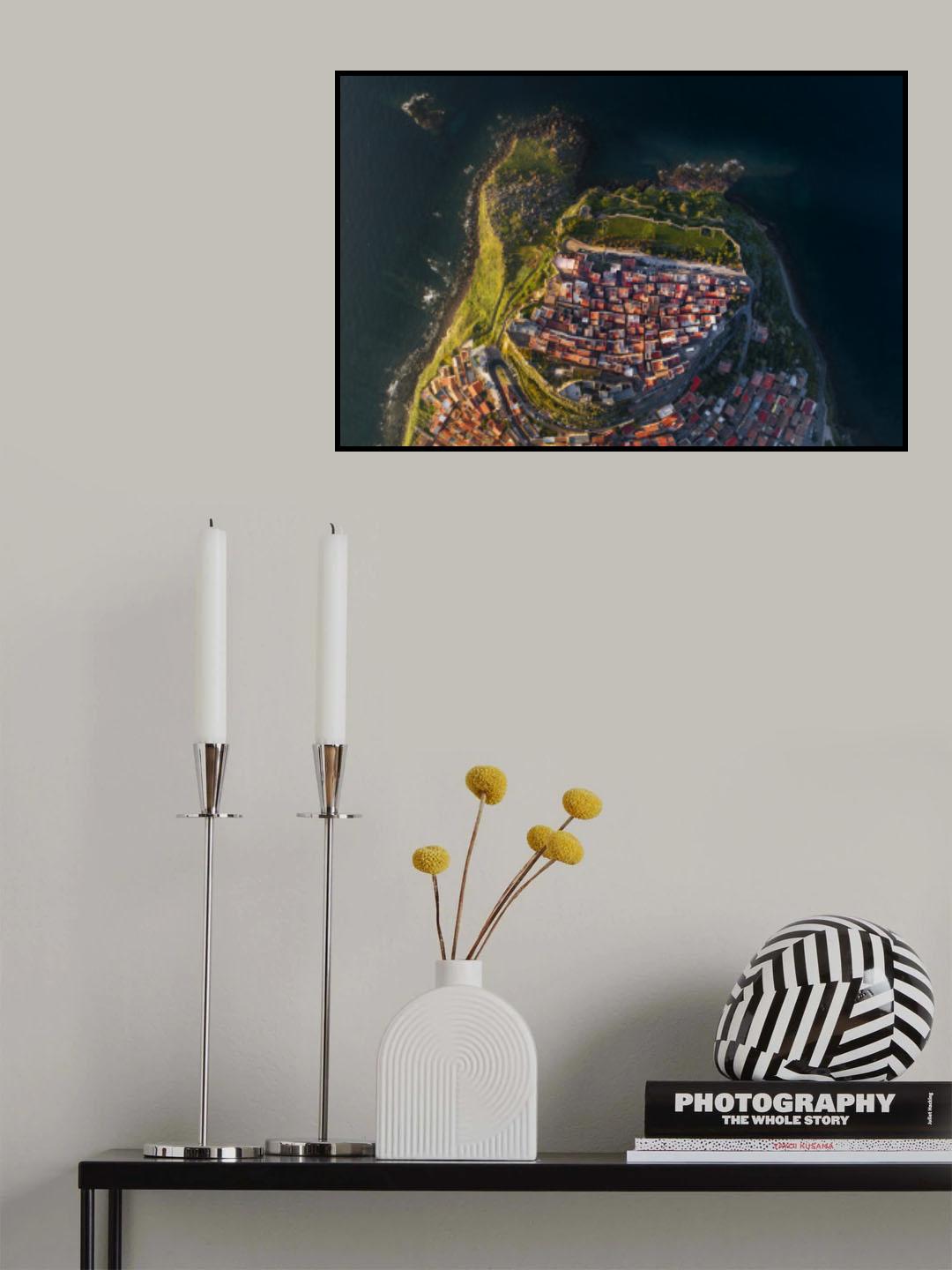 Castelsardo Poster och Canvastavla